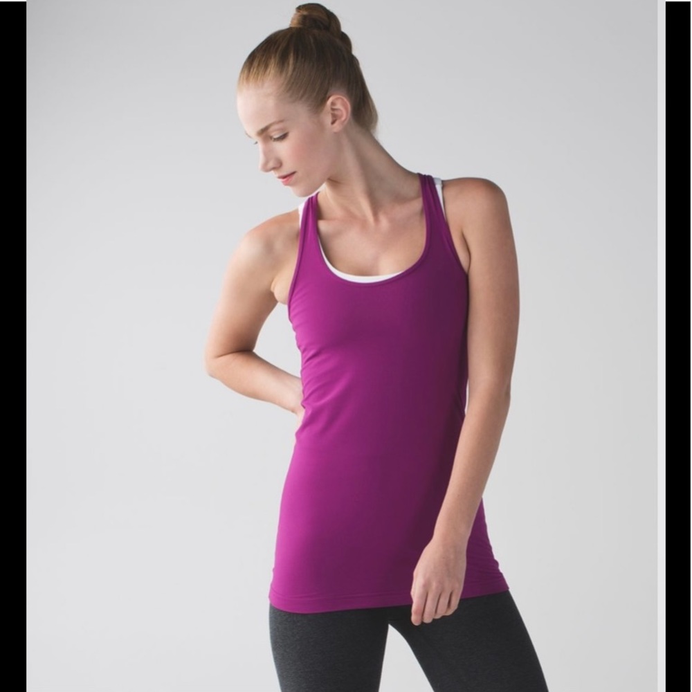Lululemon Cool Racerback Tank Regal Plum Size 2